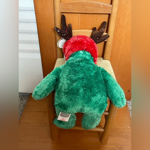 Ty Beanie Babies Holiday Teddy 2002 Teddy The Bear - Green Retired- - Picture 9 of 9